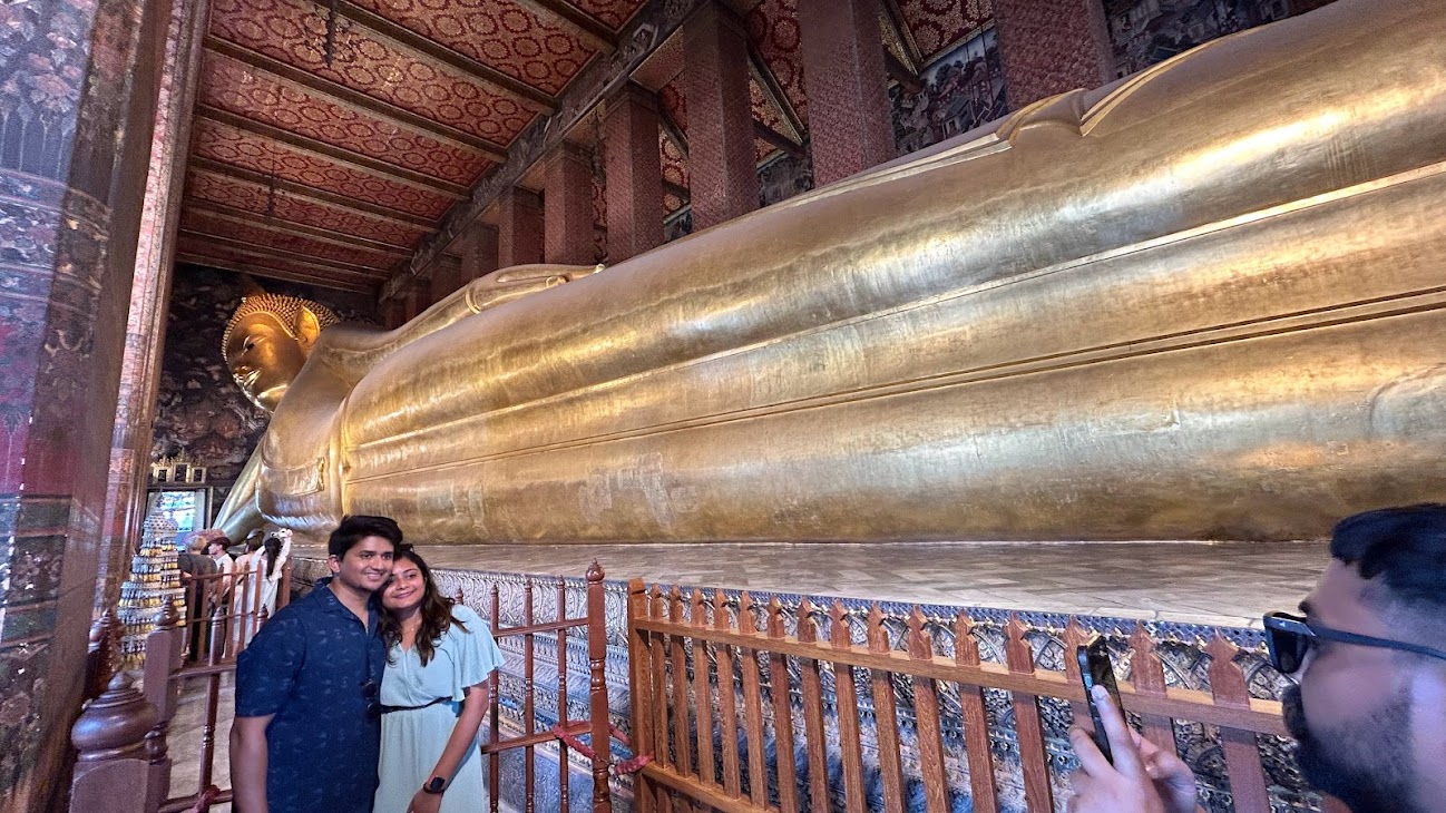ワット・ポーの涅槃仏の写真